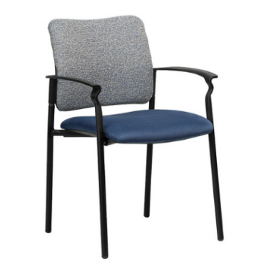 Pinko 4 Legged Stackable Chair with Arms